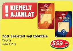 Real Zott szeletelt sajt ajánlat