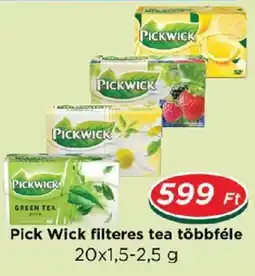 Real Pick Wick filteres tea ajánlat