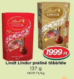 Real Lindt Lindor praliné ajánlat