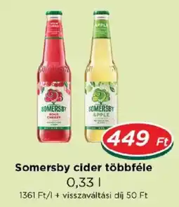 Real Somersby cider ajánlat