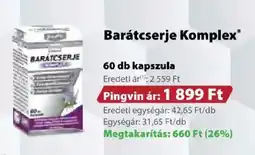 Pingvin Patika Barátcserje Komplex ajánlat