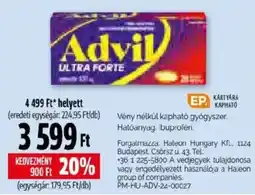 Pingvin Patika Advil ultra forte ajánlat