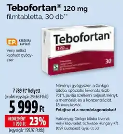 Pingvin Patika Tebofortan ajánlat