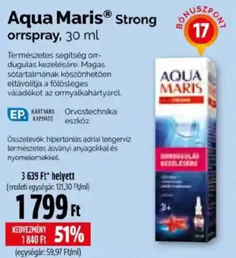 Aqua Maris strong orrspray