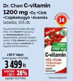 Pingvin Patika Dr. Chen C-vitamin ajánlat