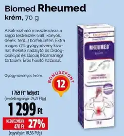 Pingvin Patika Biomed rheumed krém ajánlat