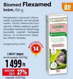 Pingvin Patika Biomed flexamed krém ajánlat
