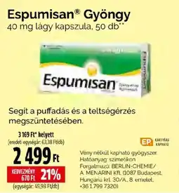 Pingvin Patika Espumisan Gyöngy ajánlat