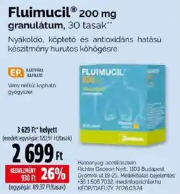Pingvin Patika Fluimucil granulatum ajánlat