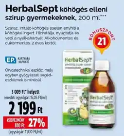 Pingvin Patika HerbalSept ajánlat