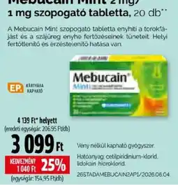 Pingvin Patika Mebucain mint ajánlat