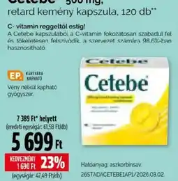 Pingvin Patika Cetebe ajánlat