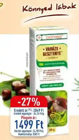 Pingvin Patika bomed varazs gesztente ajánlat