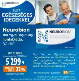 Pingvin Patika Neurobion ajánlat