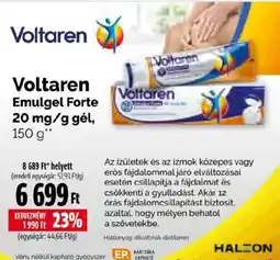Pingvin Patika Voltaren Emulgel Forte ajánlat