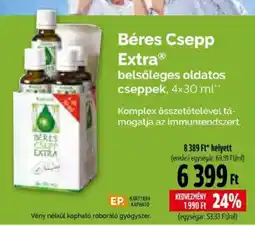 Pingvin Patika Béres csepp extra ajánlat