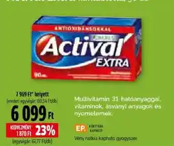 Pingvin Patika Actival extra ajánlat