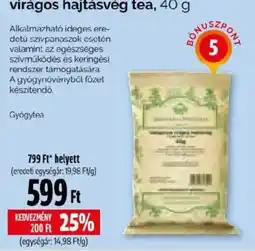 Pingvin Patika virágos hajtásvég tea ajánlat