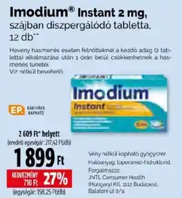 Pingvin Patika Imodium instant ajánlat