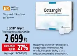 Pingvin Patika Octeangin ajánlat