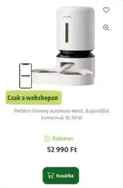 Fressnapf Petlibro granary automata etető ajánlat