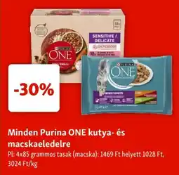 Fressnapf Purina one kutya- és macskaeledel ajánlat