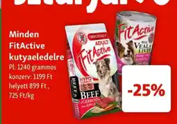Fressnapf FitActive kutyaeledel ajánlat