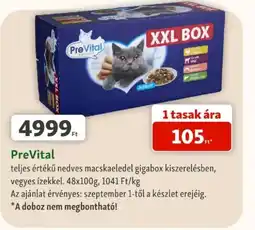 Fressnapf Prevital teljes értékű nedves macskaeledel ajánlat