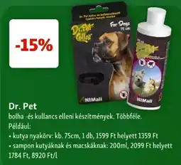Fressnapf Dr. Pet bolha- és kullancs elleni készítmények ajánlat