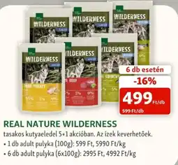Fressnapf Real nature wilderness ajánlat