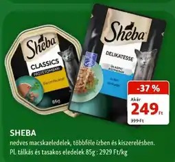 Fressnapf Sheba nedves macskaeledel ajánlat