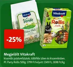Fressnapf Vitakraft jutalomfalatok ajánlat