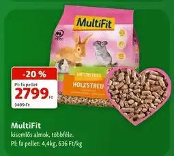 Fressnapf MultiFit kisemlős almok ajánlat