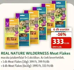 Fressnapf Real Nature Wilderness Meat Flakes ajánlat