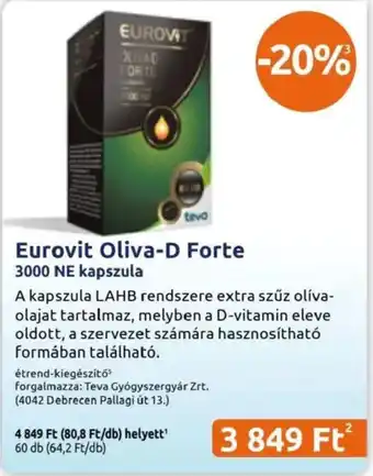 Eurovit Oliva-D Forte