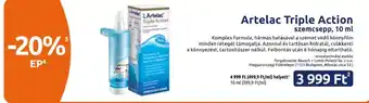 Artelac triple action szemcsepp