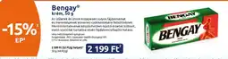 Benu Gyógyszertárak Bengay krém ajánlat