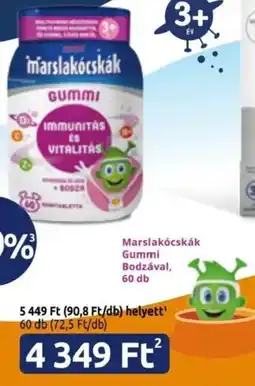 Benu Gyógyszertárak Marslakócskák gummi bodzával ajánlat