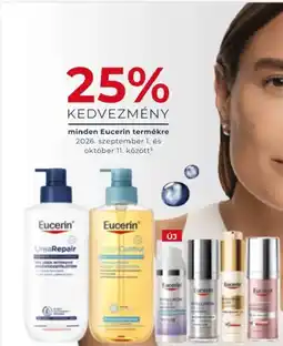 Benu Gyógyszertárak Eucerin ajánlat