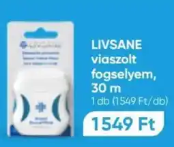 Benu Gyógyszertárak Livsane viaszoft fogselyem ajánlat