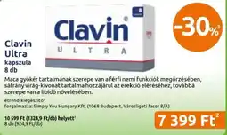 Benu Gyógyszertárak Clavin Ultra ajánlat