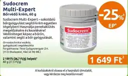 Benu Gyógyszertárak Sudocrem Multi-Expert ajánlat