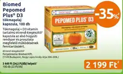 Benu Gyógyszertárak Biomed pepomed plus d3 ajánlat