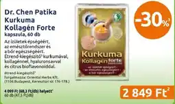 Benu Gyógyszertárak Dr. Chen Patika Kurkuma Kollagén Forte ajánlat
