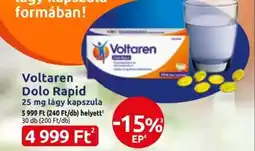 Benu Gyógyszertárak Voltaren Dolo Rapid ajánlat