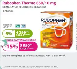 Kulcs Patika rubophen thermo ajánlat
