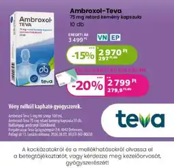 Kulcs Patika Ambroxol-teva ajánlat
