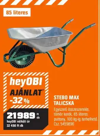 Stebo max talicska