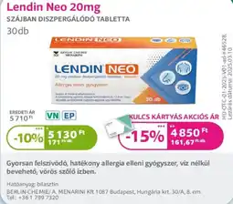 Kulcs Patika Lendin neo ajánlat