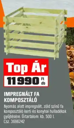OBI Impregnált fa komposztáló ajánlat